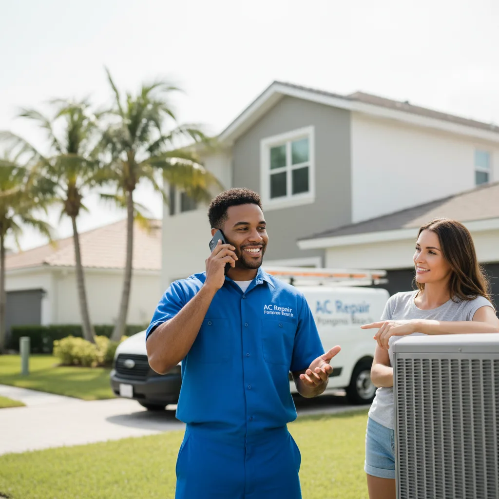 AC Repair Pompano Beach customer support in Atlantic Mine